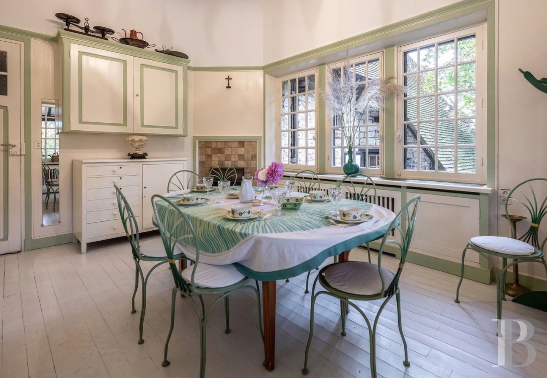 En Seine-et-Marne, à Bourron-Marlotte, une villa de style anglo-normand du début du 19e siècle - photo  n°12